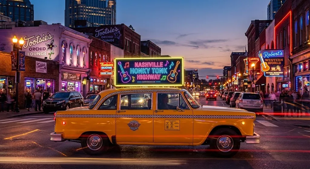 Taxi Top Advertising Showcase